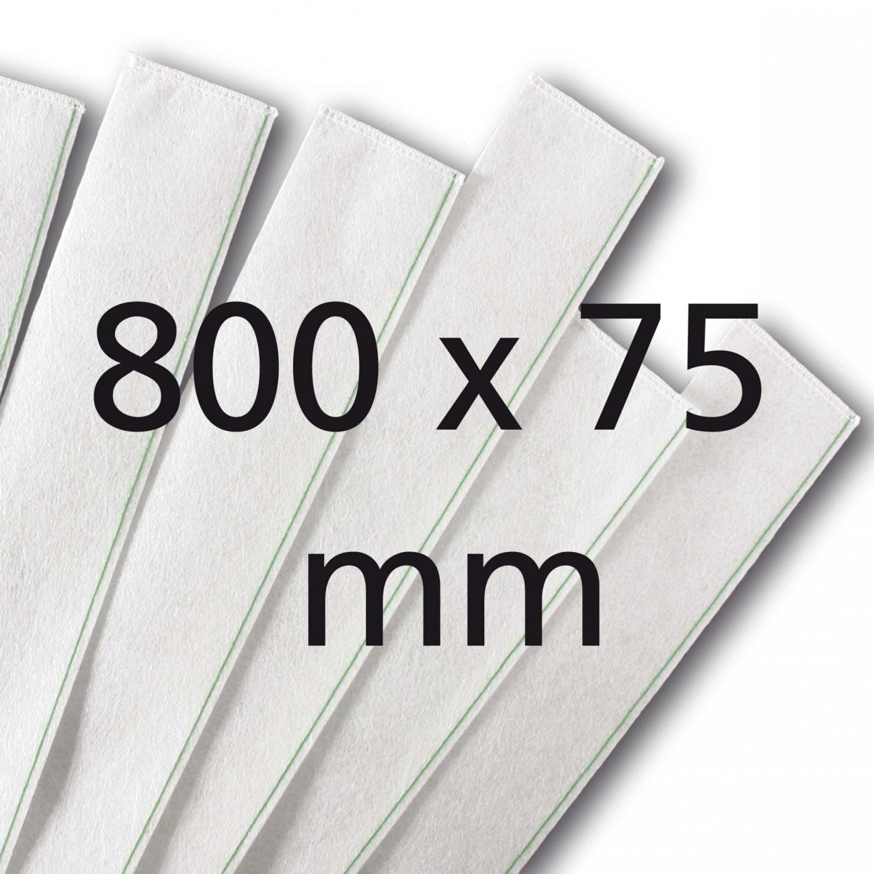 7319-0007-000 Фильтр-чулок - 800 x 75 mm 70 gr, sewn, 10 x 200x,